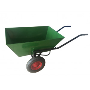 Wózek paszowy malowany prosty zielony